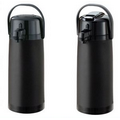 Smooth Plastic Black Matte Lever Thermos / Decaf (2.2 Liter)
